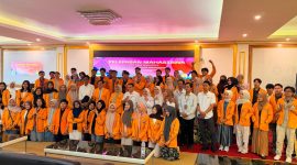 Potret Foto Bersama Mahasiswa TP peserta Program Kampus Berdampak  Kuliah Kerja Nyata, (Foto: Ist.)